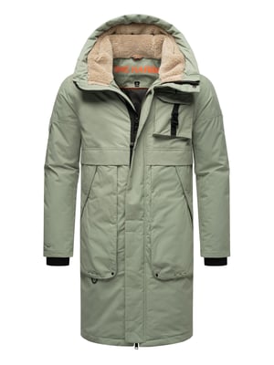 Chaqueta de invierno para hombre Stone Harbour Cyriaan con capucha forrada y diseño cortaviento