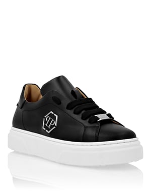 Leather Lo-Top Sneakers The Plein Original