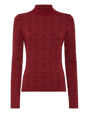 Knitted Turtleneck Monogram