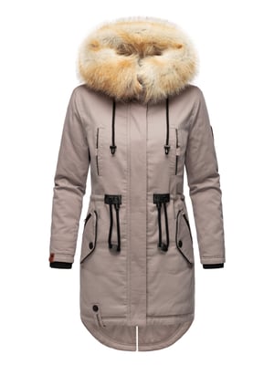 Navahoo Abrigo de Invierno para Mujer Bombi – Colección Premium con Cuello de Pelo Sintético Desmontable