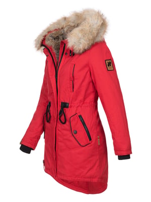 Navahoo Abrigo de Invierno para Mujer Bombi – Colección Premium con Cuello de Pelo Sintético Desmontable