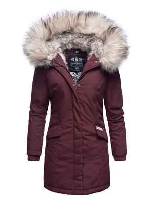 Navahoo Parka de Invierno para Mujer Cristal – Colección Premium con Cuello de Pelo Sintético Desmontable