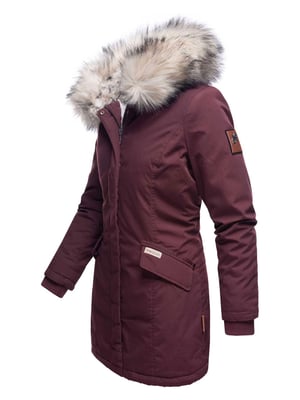Navahoo Parka de Invierno para Mujer Cristal – Colección Premium con Cuello de Pelo Sintético Desmontable
