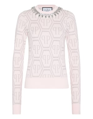 Jersey Cuello Redondo Monogram