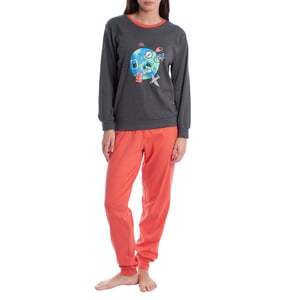 Pijama Mujer Algodón de Manga Larga KLP1