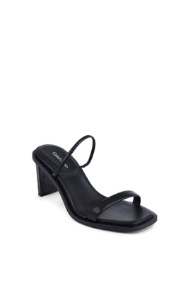 Zapatillas de tacón diseño minimalista