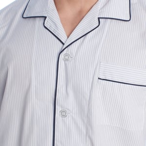 Pijama Hombre Popelín Manga Larga KL30233