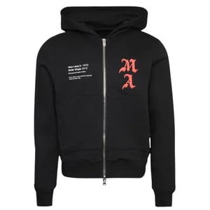 Sudadera Con Capucha Solar Kings De Amiri Wes Lang, Color Negro