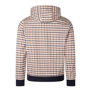 Sudadera Con Capucha Aquascutum Active Iconic Club Check Beige