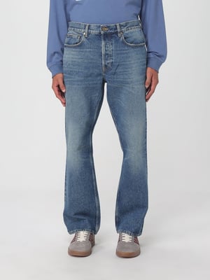 Jeans de pierna acampanada de denim