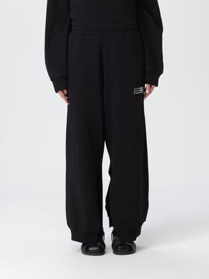 Pantalones de chándal con logo de pierna ancha