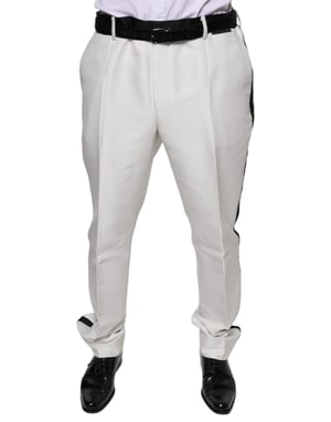 Pantalones Ajustados con Raya Lateral