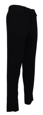 Pantalones de vestir ajuste entallado de rayas