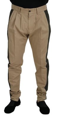 Pantalones de vestir con panel lateral