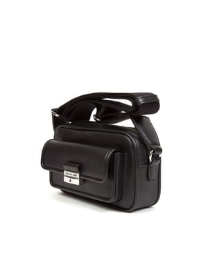 Michael Kors Bradshaw bolso bandolera de cámara extra pequeña con bolsillo