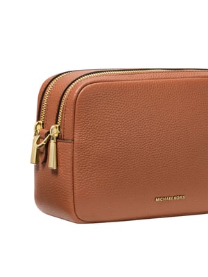 Cámara cruzada de cadena doble con cremallera mediana Bryant de Michael Kors