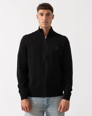 Jersey de cremallera completa Kanozip en negro