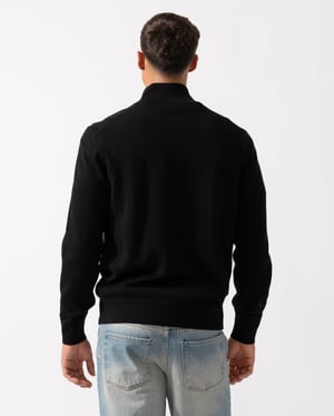 Jersey de cremallera completa Kanozip en negro