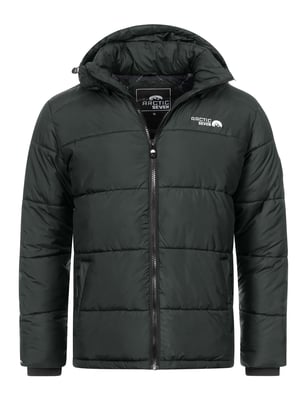 Chaqueta Acolchada de Invierno Hombre Arctic Seven AS-333 – Cálida, Deportiva, Repelente al Agua