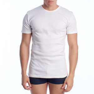Camiseta Térmica Algodón Manga Corta A0256 para Hombre