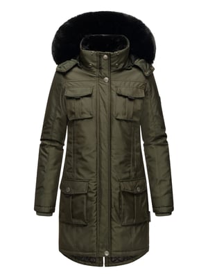 Navahoo Chaqueta de invierno Premium Tiniis para mujer – Moderna, Cálida & Con Bolsa de Tela