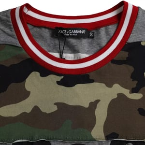Camiseta con estampado de camuflaje Sí Gracias