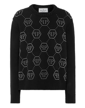 Jersey Cuello Redondo Monogram