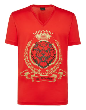 Camiseta Cuello Pico Lion