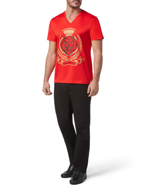 Camiseta Cuello Pico Lion