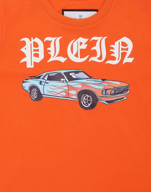 Jersey T-Shirt Round Neck Ss Cars Racing