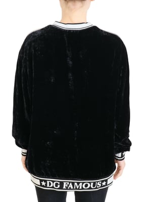 Sudadera de Terciopelo Modelo Dg Star