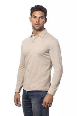Camisa de punto de manga larga casual