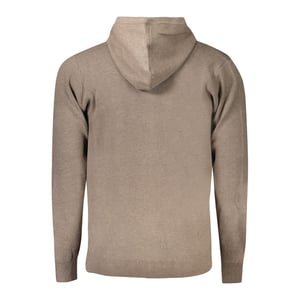 Sudadera con Capucha de Tejido con Cremallera Estilo Casual