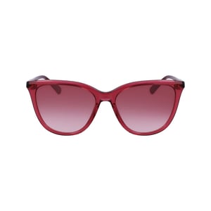 Lo Lo718s Gafas de Sol Rojas Estilo Cateye