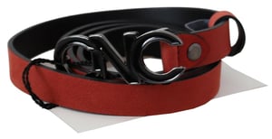 Cinturón de Cuero con Logo CNC