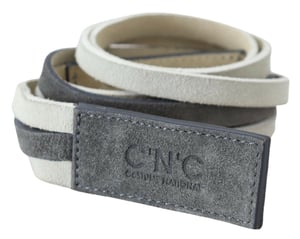 Cinturón de Ante Bicolor