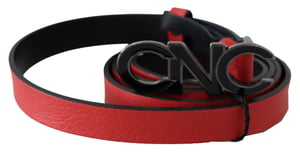 Cinturón de Cuero Rojo Costume National