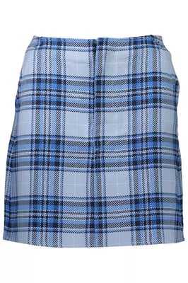 Minifalda a cuadros casual
