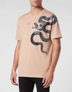 Camiseta Cuello Redondo Snake