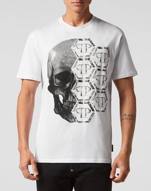Camiseta Cuello Redondo Skull And Plein