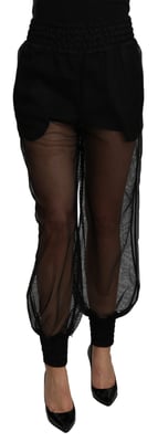 Pantalones con Panel de Malla Pan71100