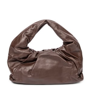 Bottega Veneta The Shoulder Pouch Bag  en Marrón/Negro/Blanco Piel de becerro