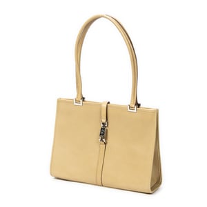 Gucci Square Jackie Tote  en Verde Piel de becerro