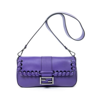 Fendi Rare Ltd. Ed. Baguette  en Morado Piel de becerro