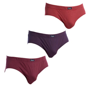 Pack-3 Slips para Hombre Estampados Esenciales A0080