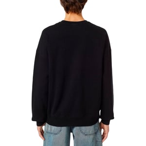 Sudadera Negra Con Logo Pequeño De Diesel
