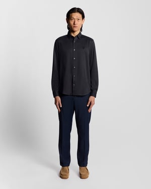 Camisa de Jacquard Bicolor