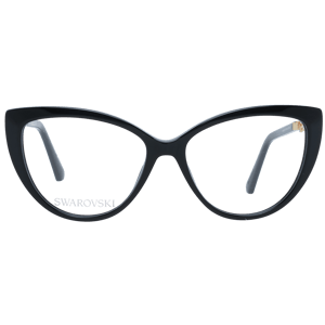 Swarovski Elegantes Anteojos de Diseño Gato Negro