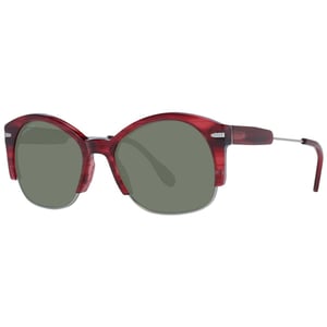 Gafas de sol de acetato rojo y metal