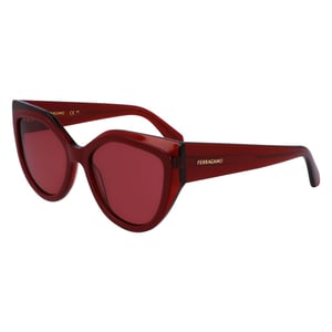 Gafas de sol de acetato rojo